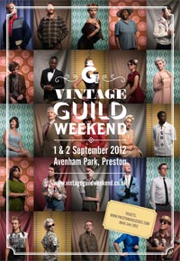 Vintage Weekend programme on the officila Guild website