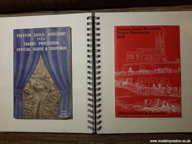 Preston Guild Programmes 1952 and 1972