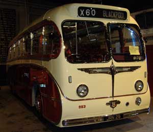 Leyland Tiger Cub at the British Commercial Vehicle Museum in Leyland