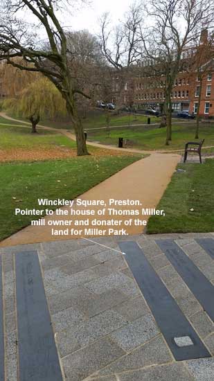 Thomas Miller pointer in Winckley Square