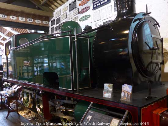  Loco Museum Ingrow,  Keighley & Worth Railway