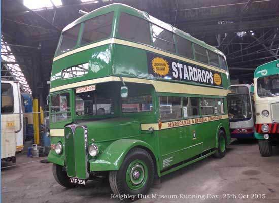 Keighley Bus Museum, Morecambe &  Heysham bus