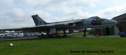 Vulcan bomber at Newark