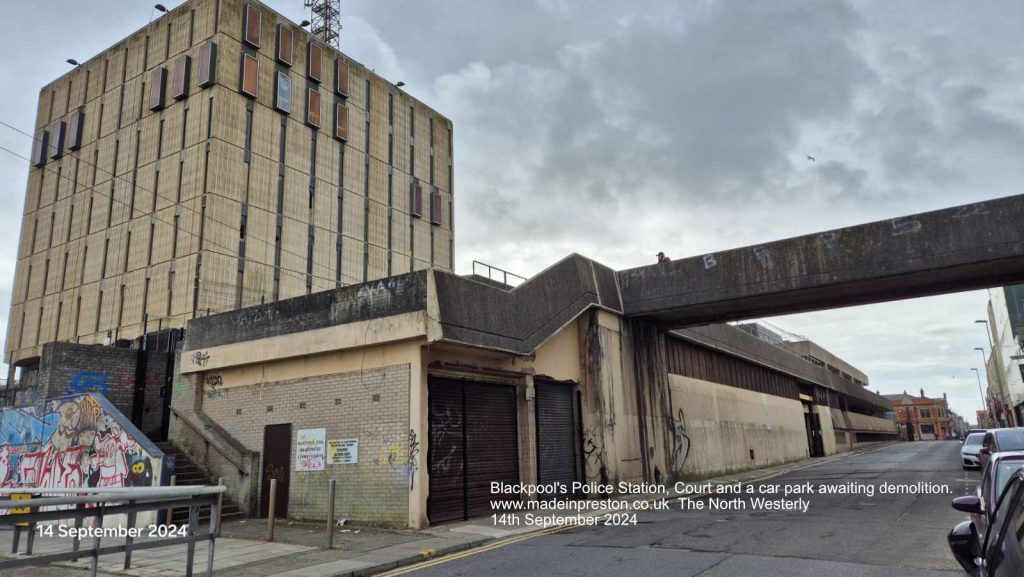 Blackpool former Police Station awaits demolition