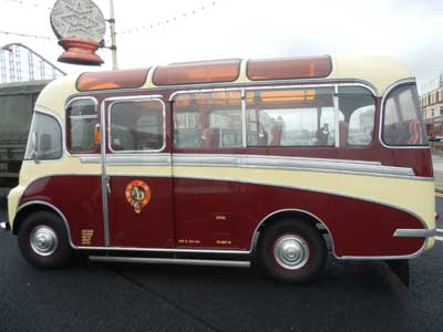 Blackpool Totally Transport 2013 Bedford coach