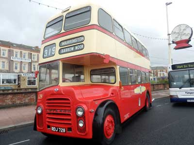Blackpool Totally Transport 2013 St Helens bus.