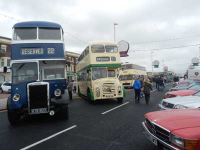 Blackpool Totally Transport 2013 ex-Lytham and Blackpool buses