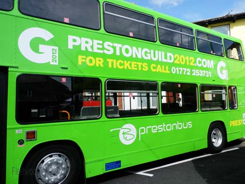 Preston Guild Bus at Fleetwood Tram Sunday 2012