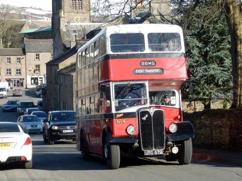 ex BBMS bus at Kirkby Stephen Rally