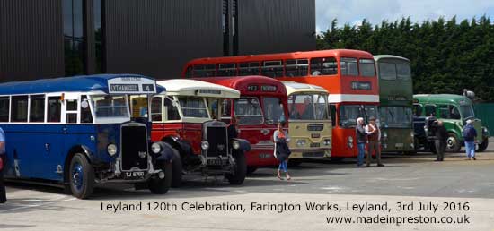 Leyland Society and Leyland Trucks 120th celebration 3rd July 2016