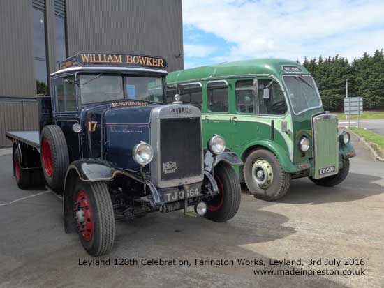 Leyland Society and Leyland Trucks 120th celebration 3rd July 2016