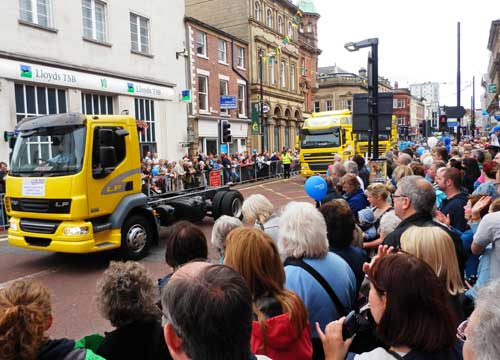 Preston Guild Trade Procession Leyland Trucks