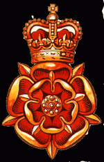 Queens Lancashire Regiment badge