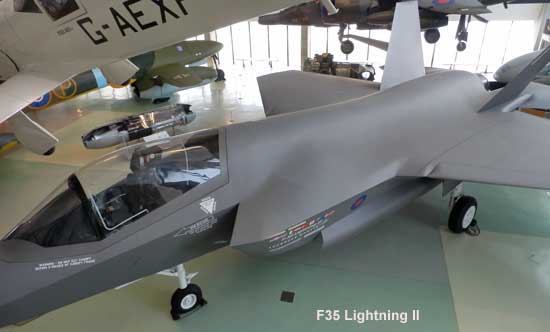 F35 at RAF Hendon Museum