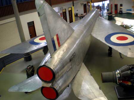 English Electric Lightning aircraft - made in Preston