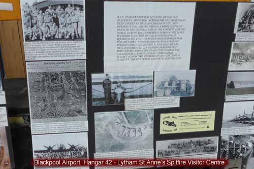 Blackpool Airport Hangar 42 Lytham St Annes Spitfire Visitor Centre