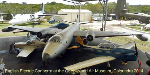 Queensland Air Museum Canberra Aircraft