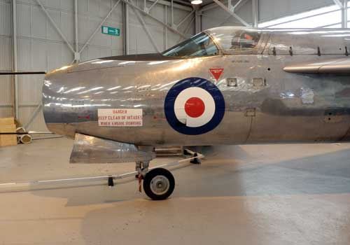 Lightning P1A prototype at the RAF Museum, Cosford.