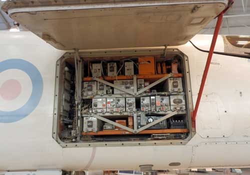 The TSR2 avionics bay