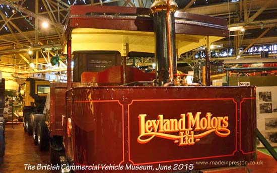 Leyland Motors Steam Vehicle