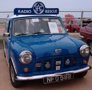 RAC radio van