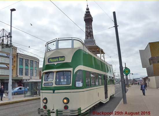 Blackpool Heritage Tram Princess Alice
