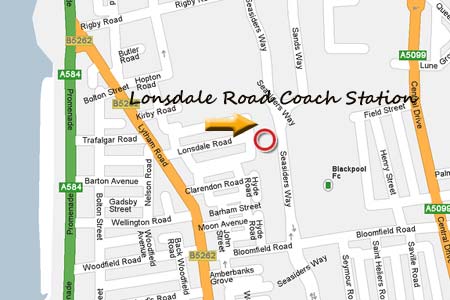 lonsdale road coach station directions map