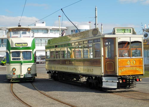 Blackpool Heritage Trams Easter 2013