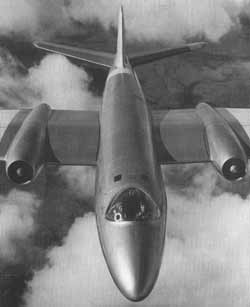 Canberra T Mk4 aircraft - made in Preston