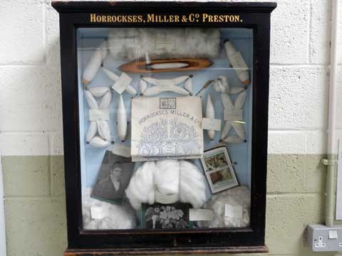 John Horrocks Mill display at Queen Street Mill Textile Museum, Burnley