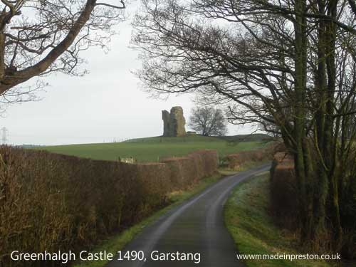 Greenhalgh Castle, Garstang. 1490