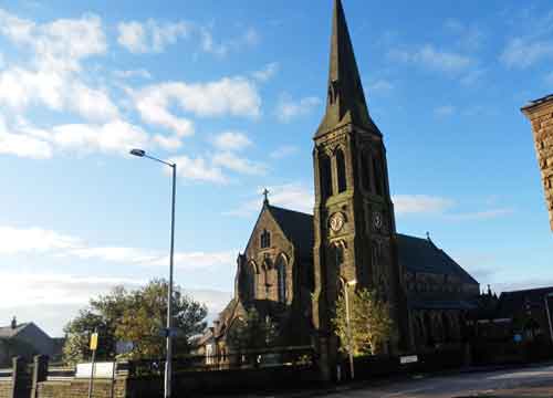 St Wilfred's Church, Longridge, nicely tended