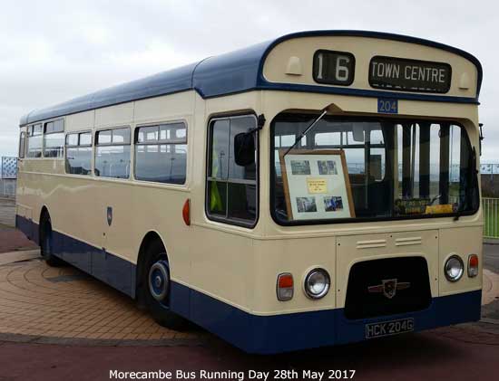Ribble Vehicle Preservation Group Morecambe Running Day 29th May 2017