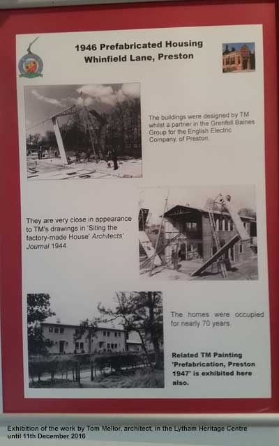 1946 prefabricated housing in Preston by Tom Mellor