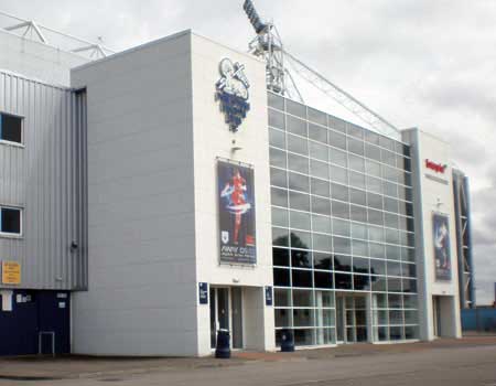 Deepdale, home of Preston North End