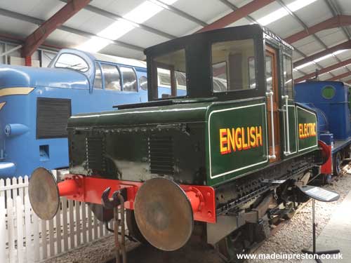 Ribble Steam Railway and Museum, English Electric loco