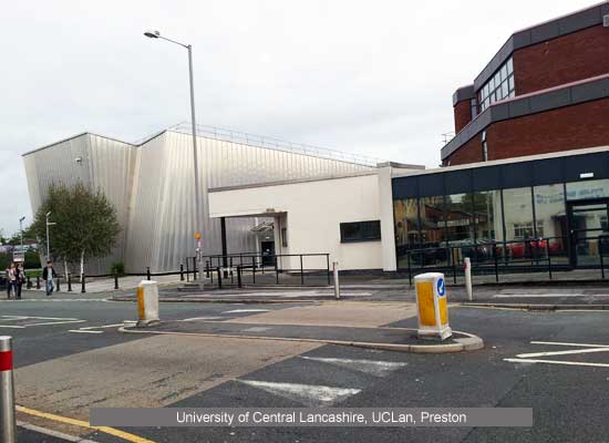 University of Central Lancashire, UCLan, Preston