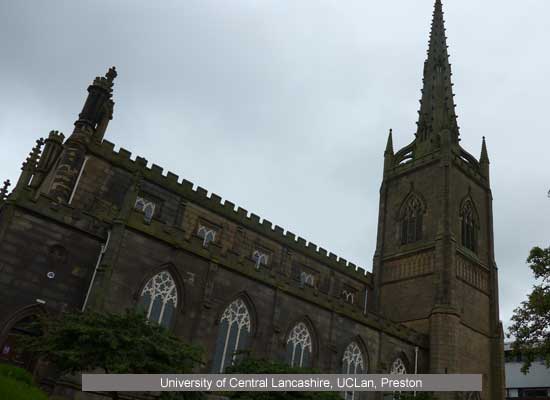 University of Central Lancashire, UCLan, Preston
