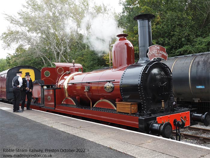 Furness Railway Trust Loco 20 at The Ribble Steam Railway, Preston