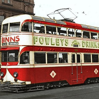 Sunderland Tram, photo by Malcolm Fraser