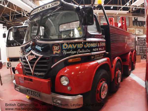 Foden at the British Commercial Vehicle Museum Leyland  June 2022