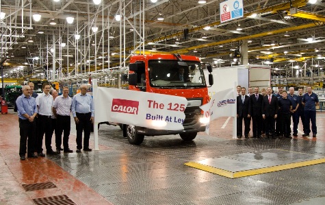  Leyland Trucks has produced the 125,000th DAF LF at its state-of-the-art factory in Leyland, Lancashire.