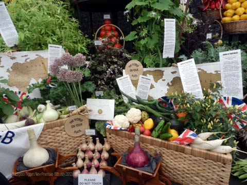 Robinsons Mammoth Onion win Gold at Tatton RHS Show 2012