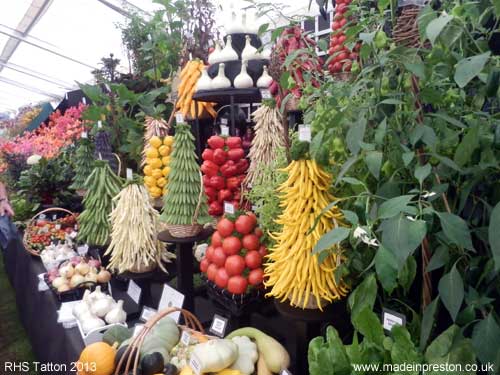 Robinson's Mammoth Onion of Forton win a Gold Medal at Tatton Park RHS Show 2013