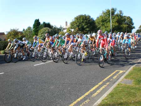 Tour of Britain Cycle Race photo