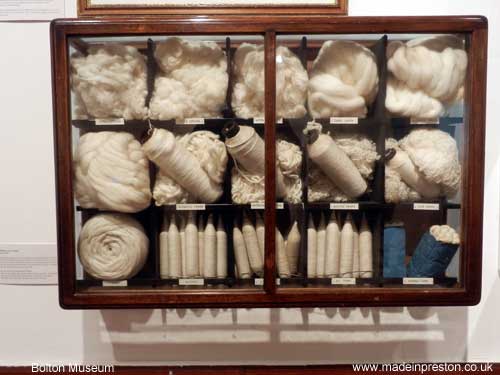 Cotton stages of process:
