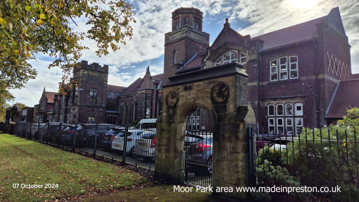 The former Preston Boys Grammar School. now Moor Park High School and Sixth Form.