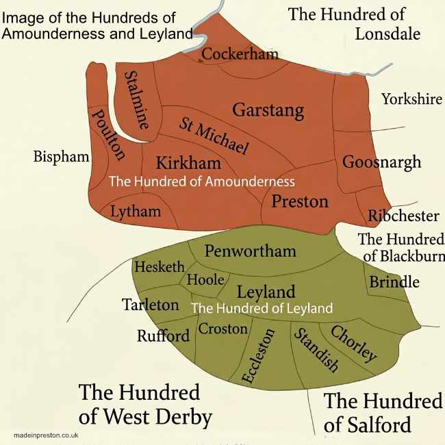 Amounderness and Leyland Hundreds
