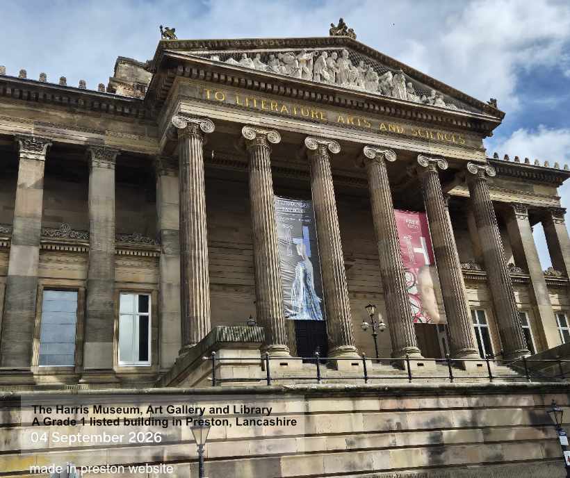 The Harris, Museum, Art Gallery and Library, Preston.  September 2026